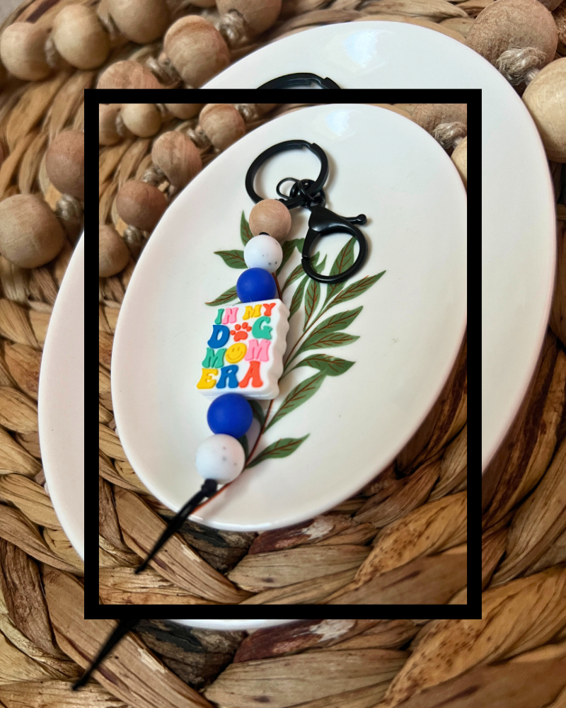 Dog Mom Era Keychain