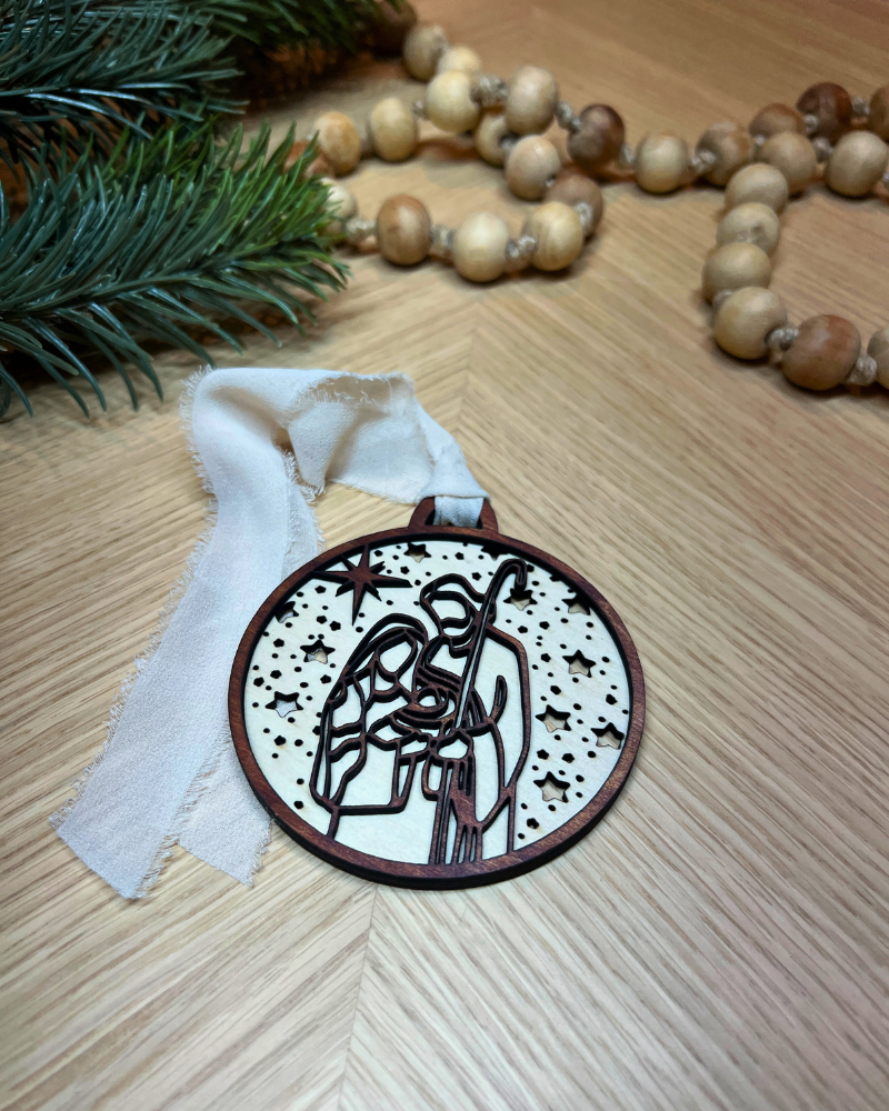 Holy Family Ornament
