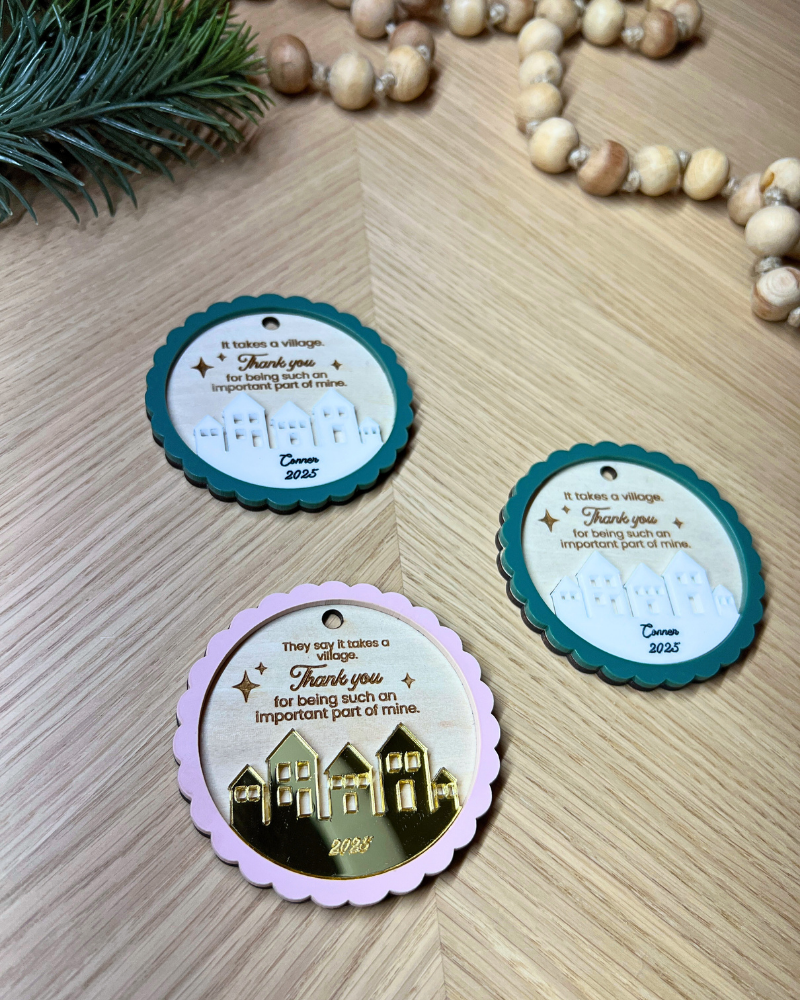 It Takes a Village Ornament