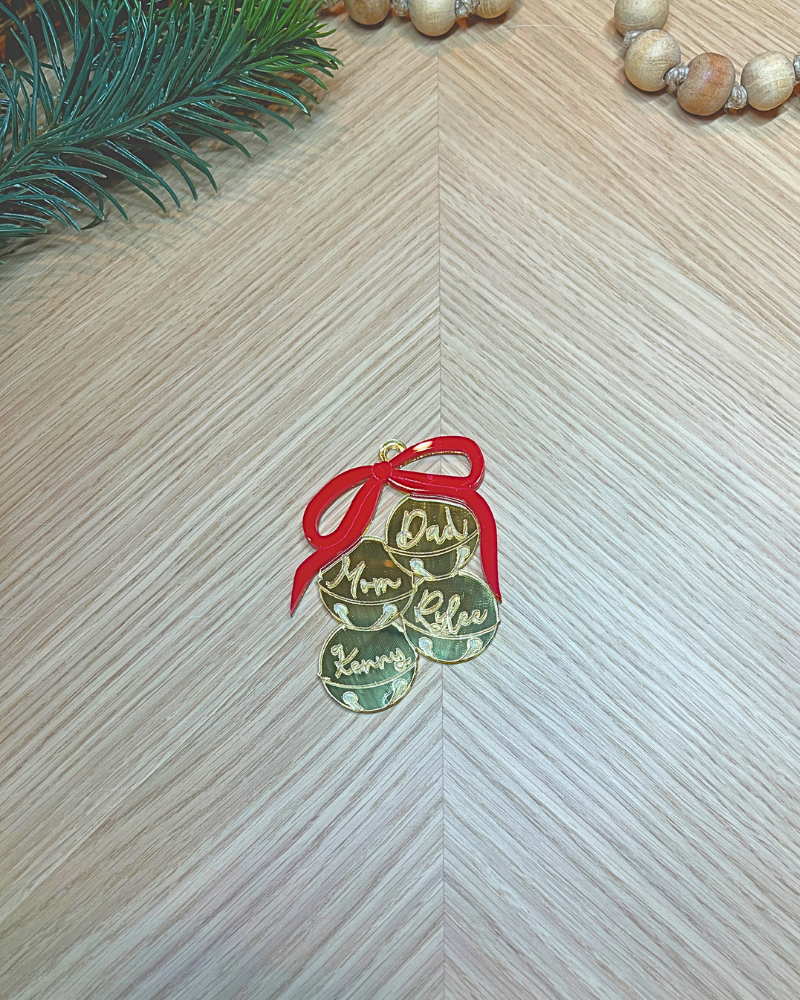 Jingle Bells Family Ornament