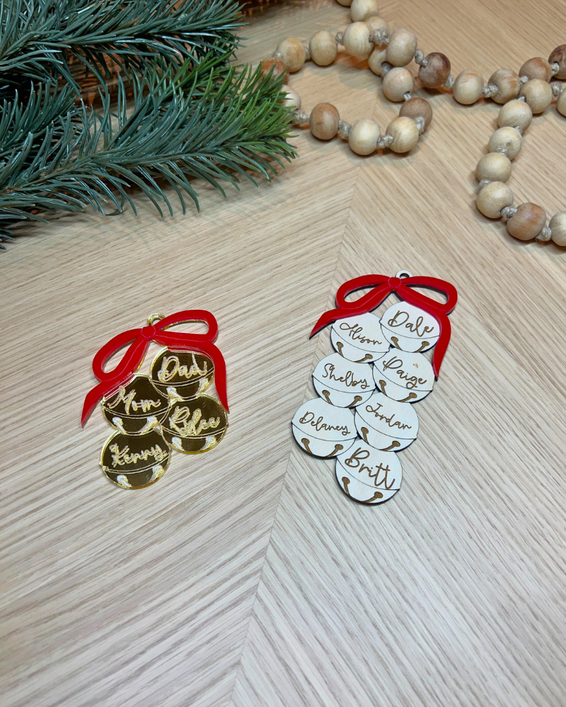 Jingle Bells Family Ornament