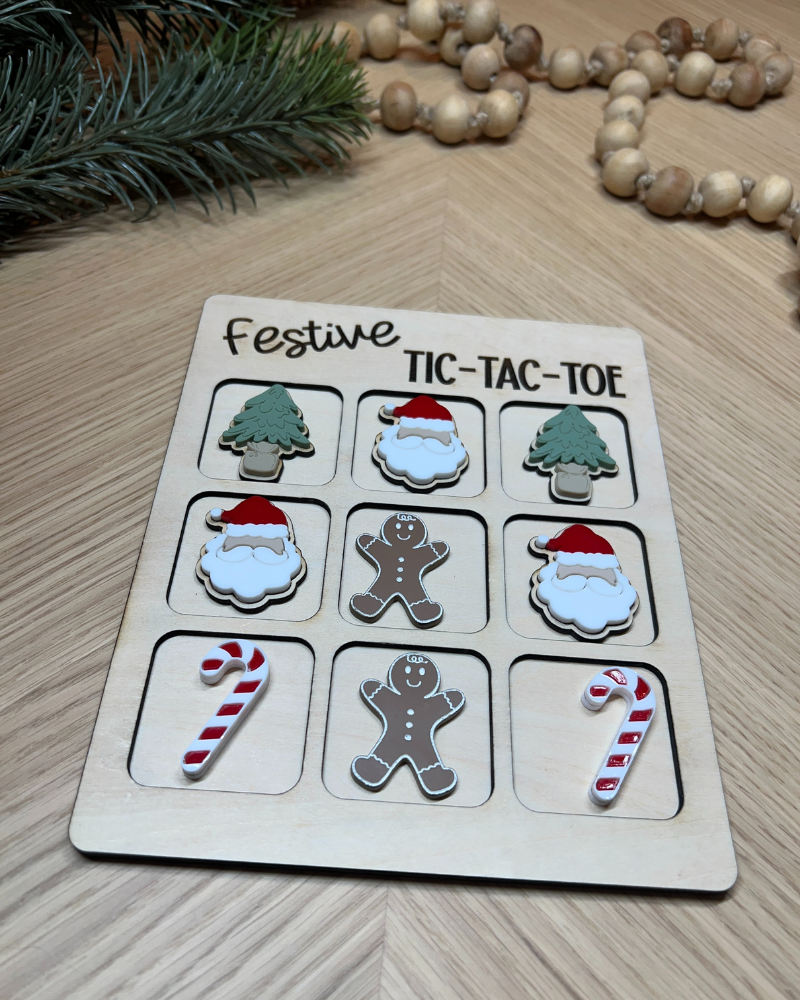 Festive Tic-Tac-Toe