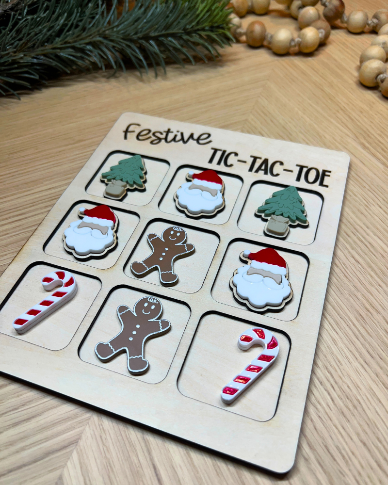 Festive Tic-Tac-Toe