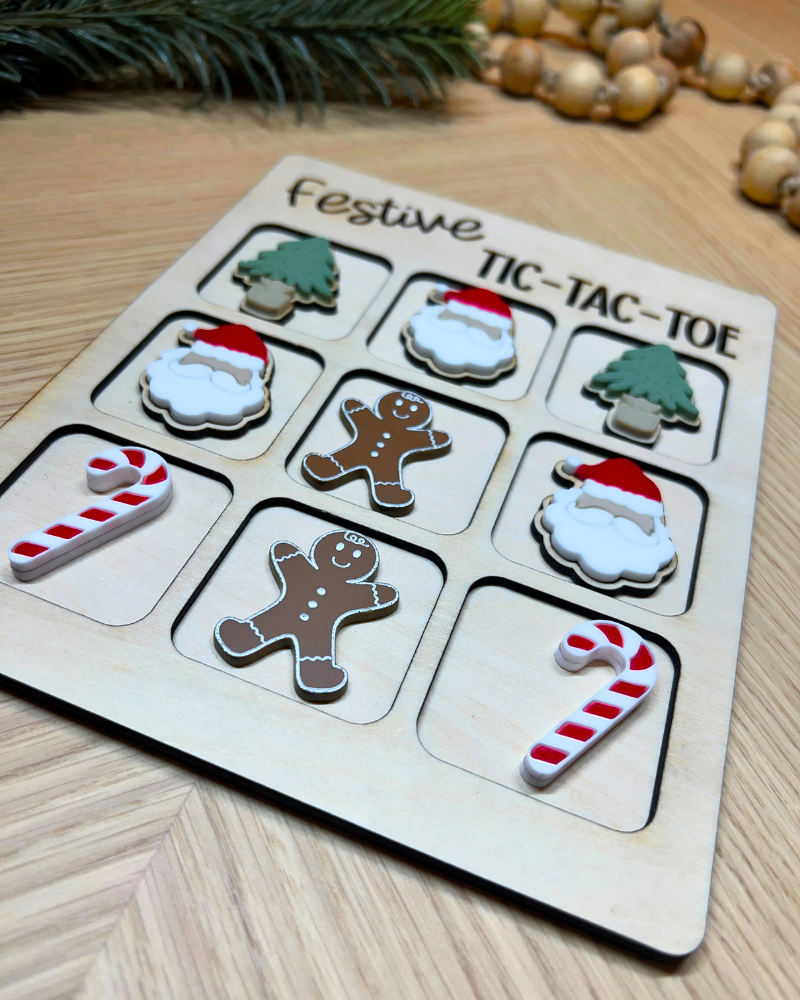 Festive Tic-Tac-Toe