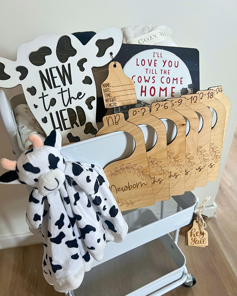 Cow Head Baby Milestones