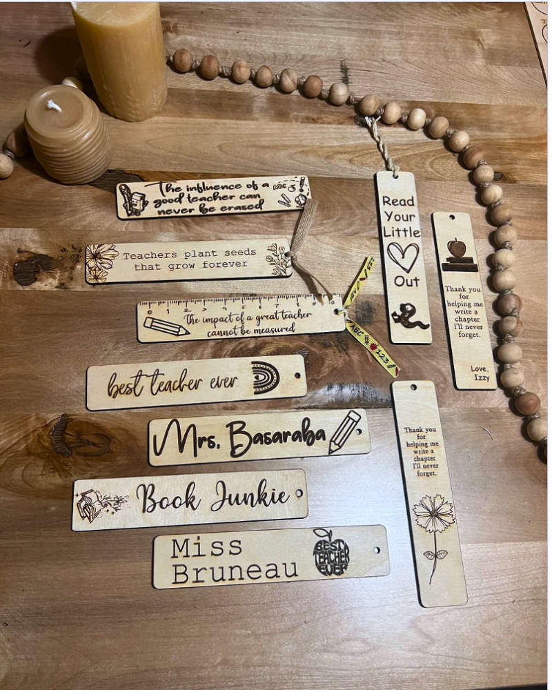 Teacher themed Bookmarks