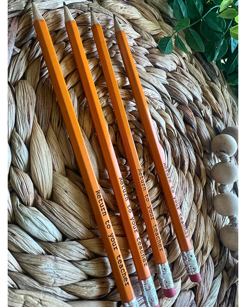 Personalized Pencils