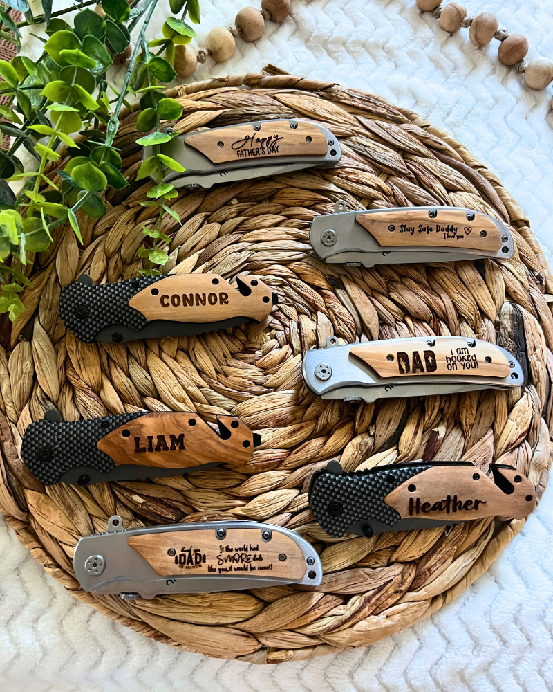 Stainless Steel Personalized Pocket Knife Tool