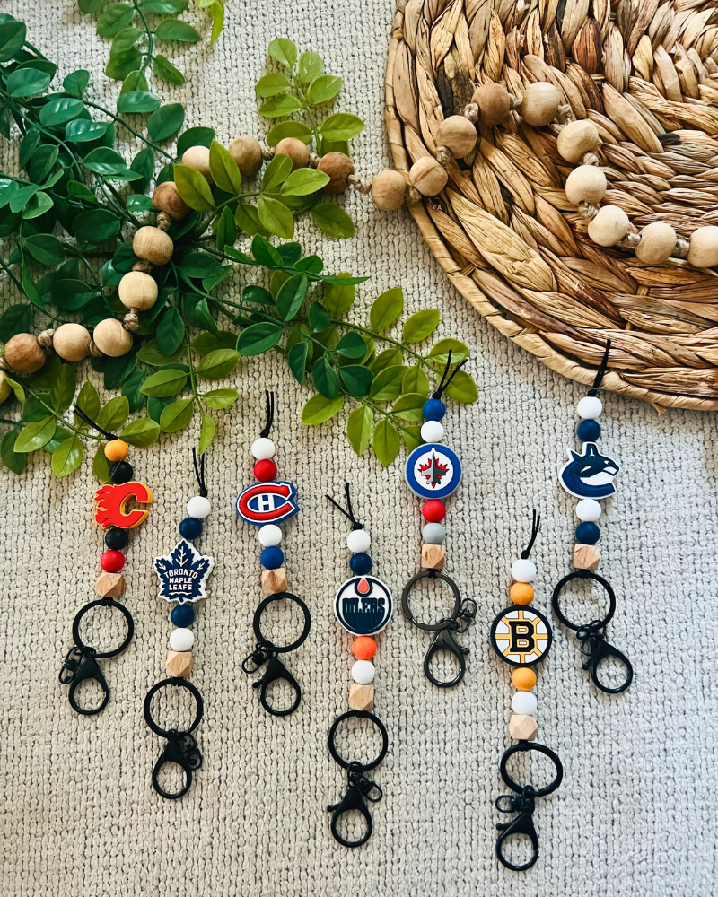 Hockey Keychains