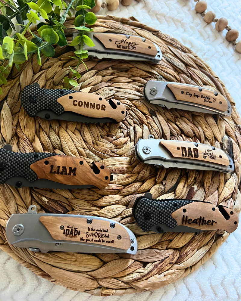 Stainless Steel Personalized Pocket Knife Tool