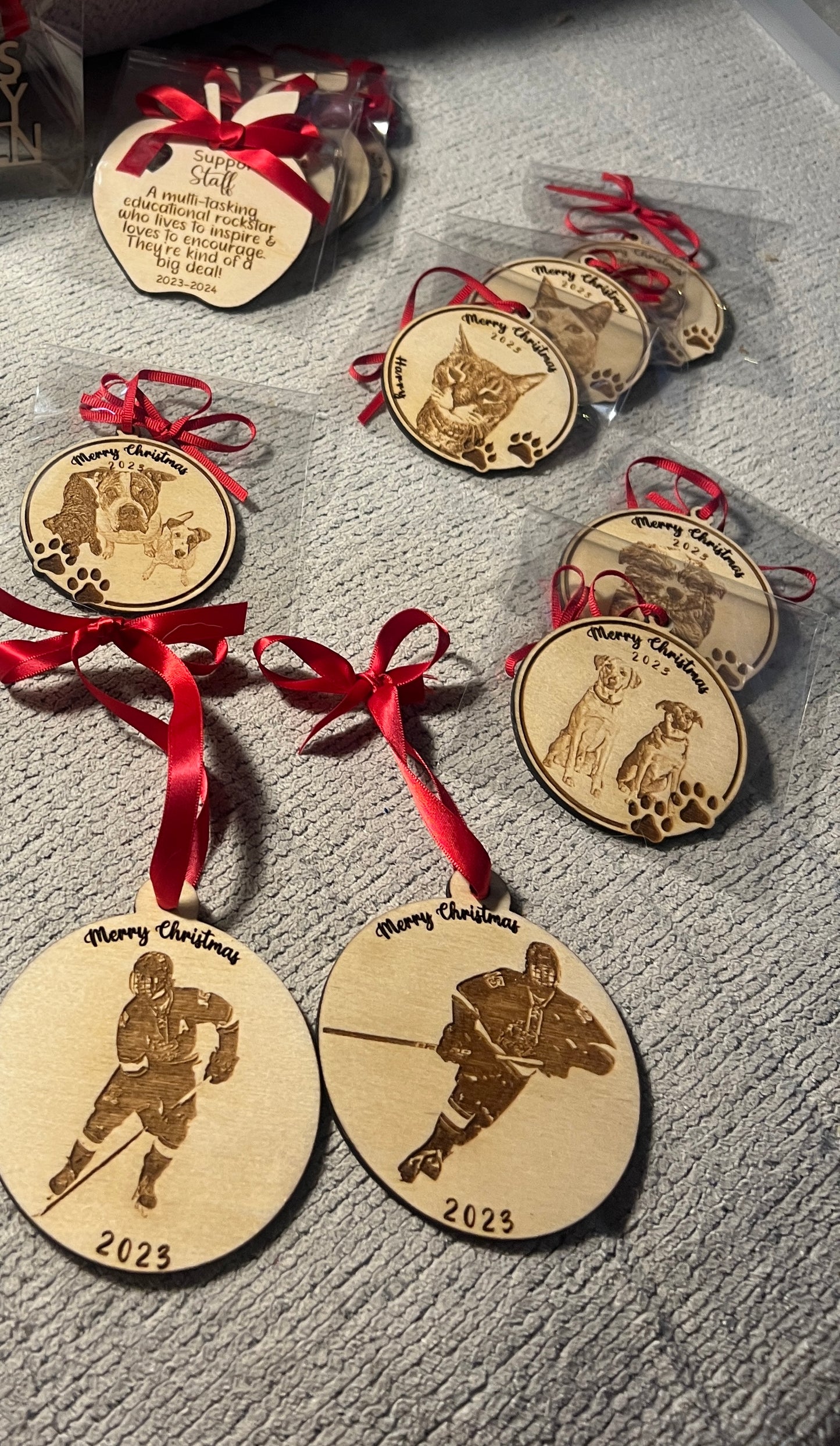 Personalized Photo Ornaments