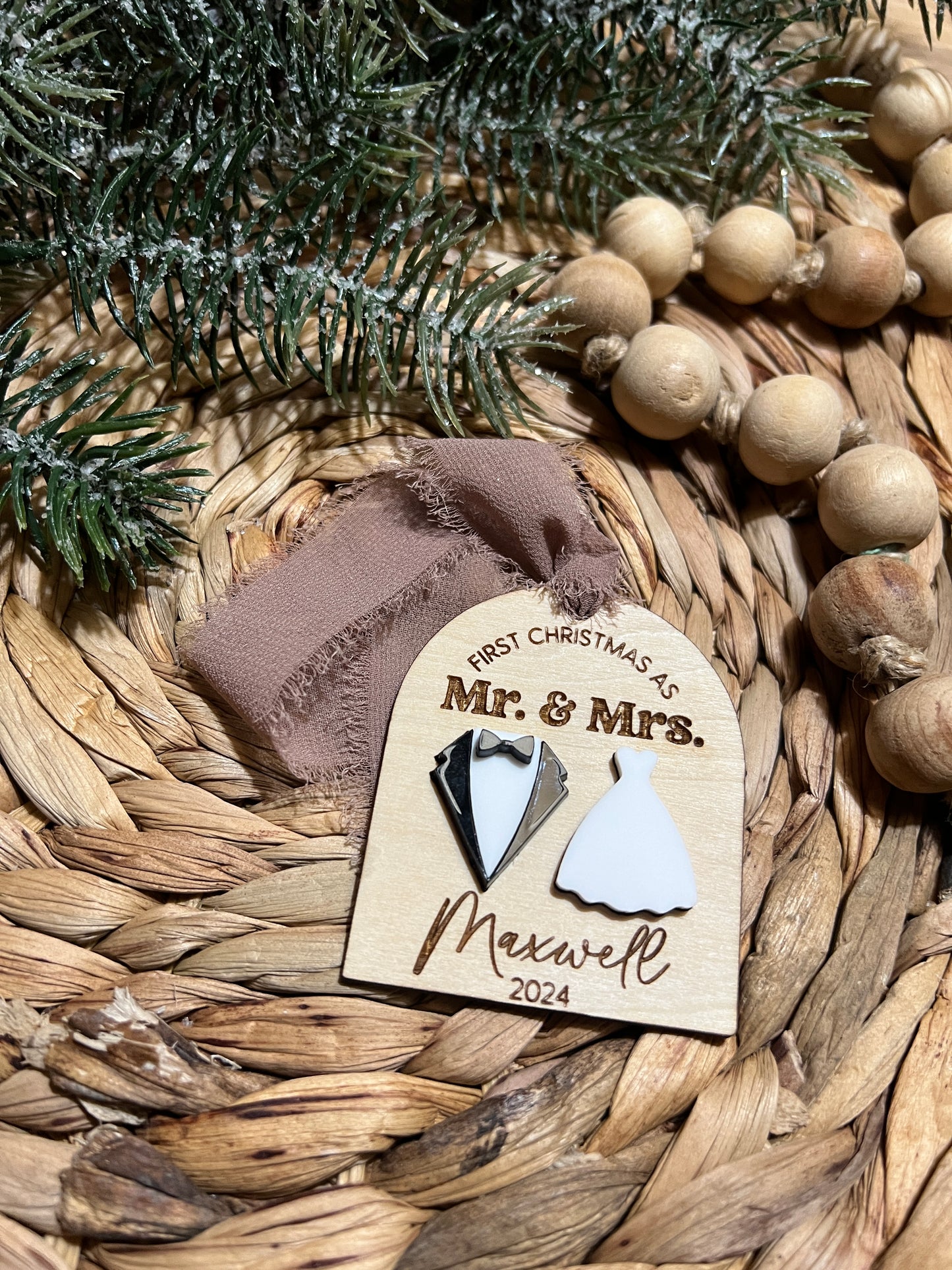 First Christmas Married Ornament