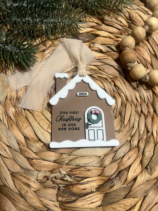 First Home Gingerbread House Ornament